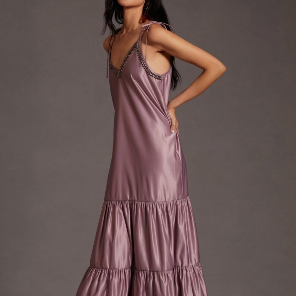 Anthropologie Dhruv Kapoor Lilac Dress